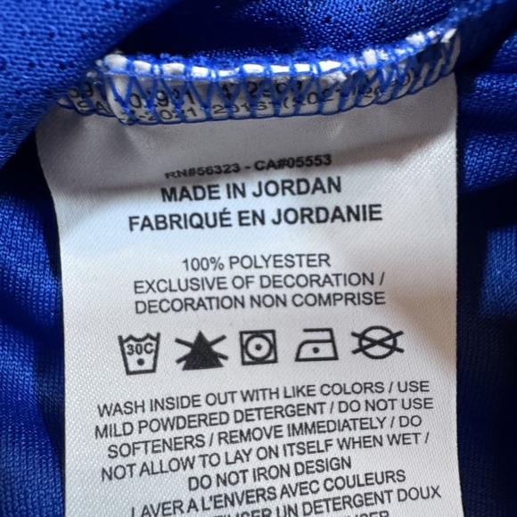 Nike Miler Shirt Mens‎ Large Dri-FIT Running Blue AJ7565-480 Athletic Tee Top - Picture 10 of 12